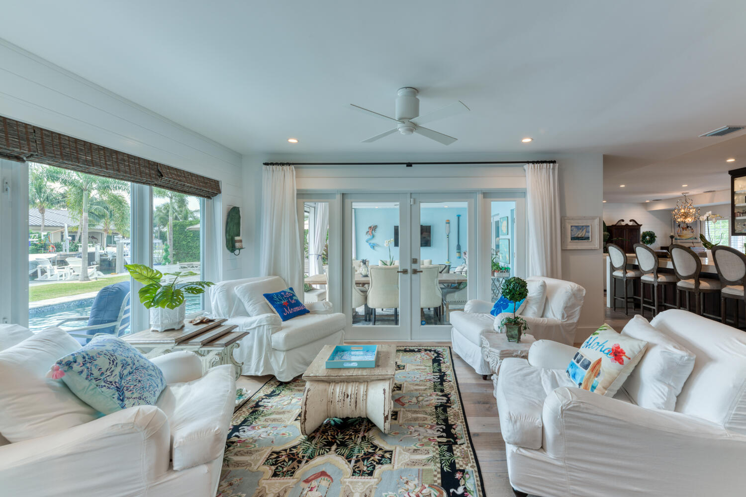 1041 Gulfstream Way Riviera Beach, FL 33404 - Photo 6 of 39 a living room with furniture and a large window