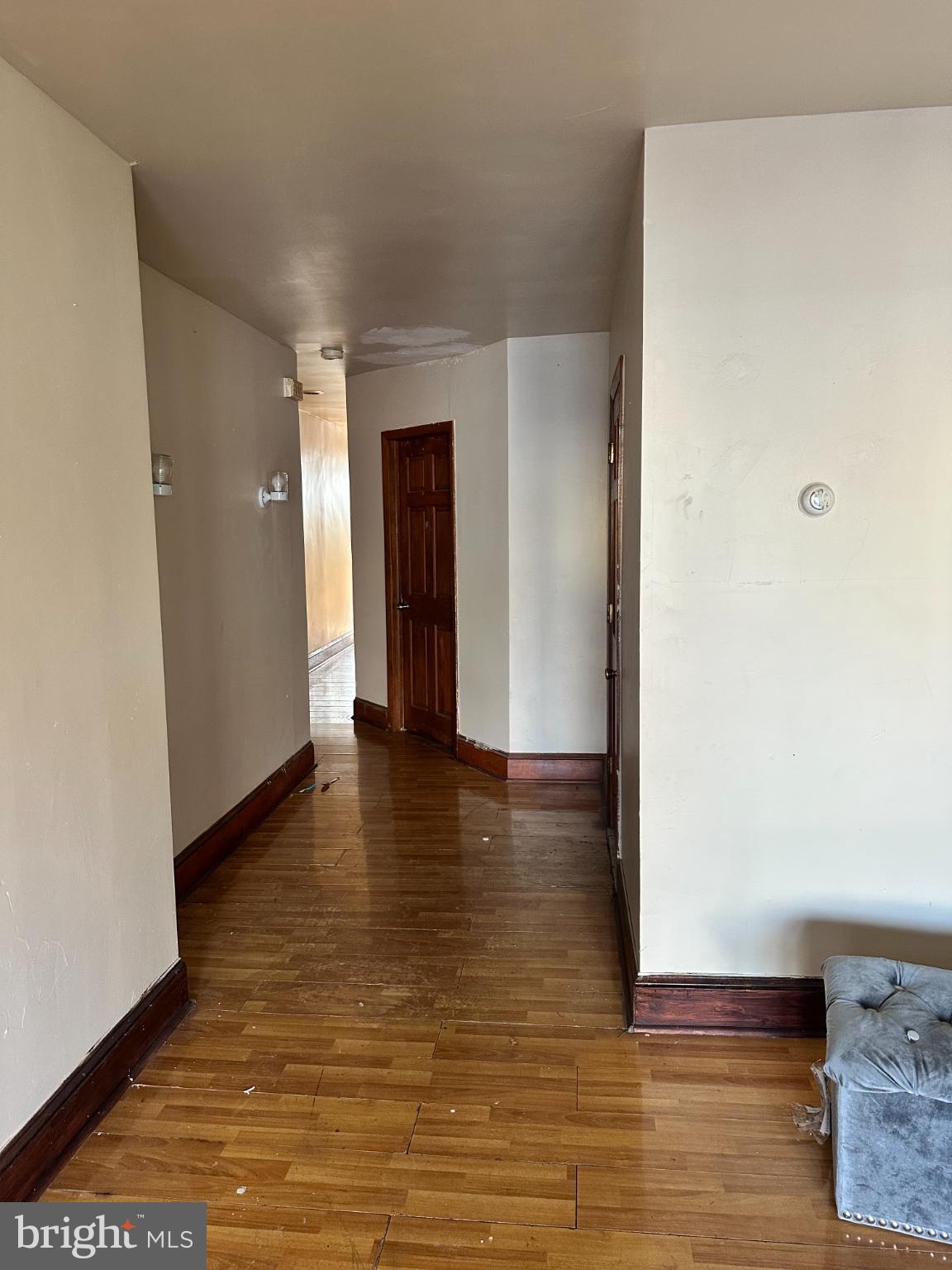 1508 West Nedro Avenue Philadelphia, PA 19141 - Photo 16 of 20 a view of an empty room with wooden floor and closet