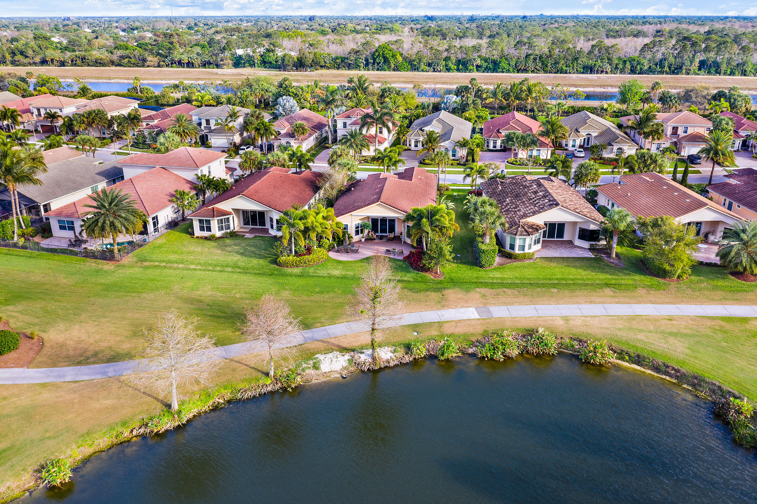 205 Carina Drive Jupiter, FL 33478 - Photo 44 of 46 Aerial View