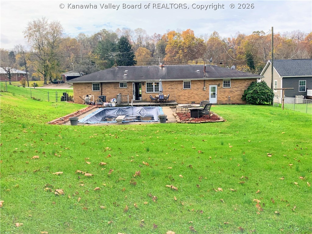 357 Charleston Road Point Pleasant, WV 25550 - Photo 20 of 21 View from the back of the lot. The pool has been closed for the winter