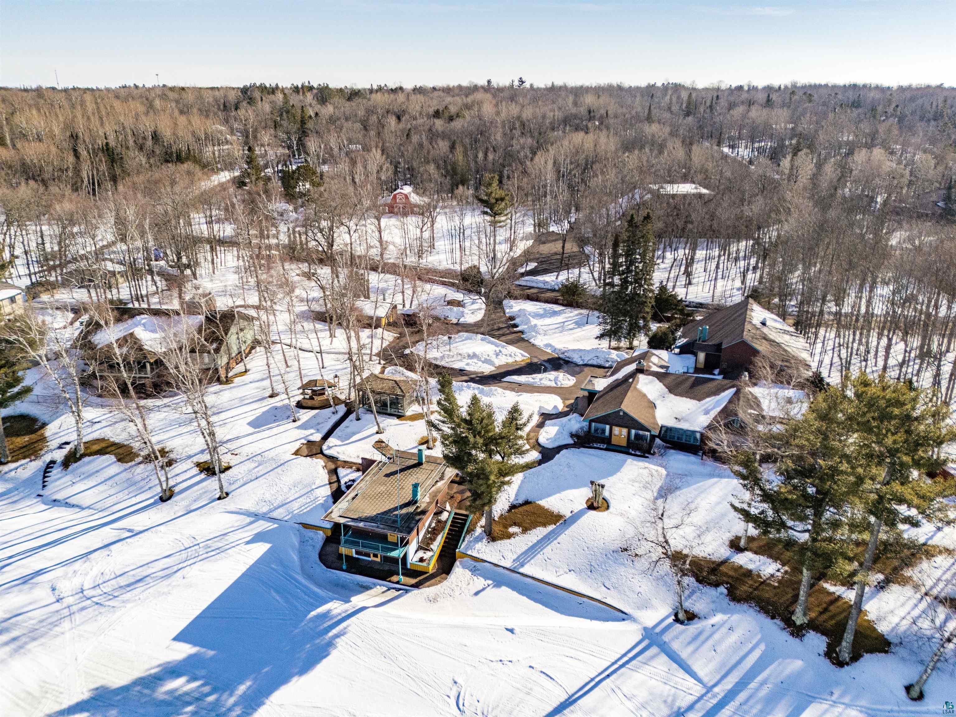 5781 South Pike Lake Road Duluth, MN 55811 - Photo 4 of 42 View of snowy aerial view