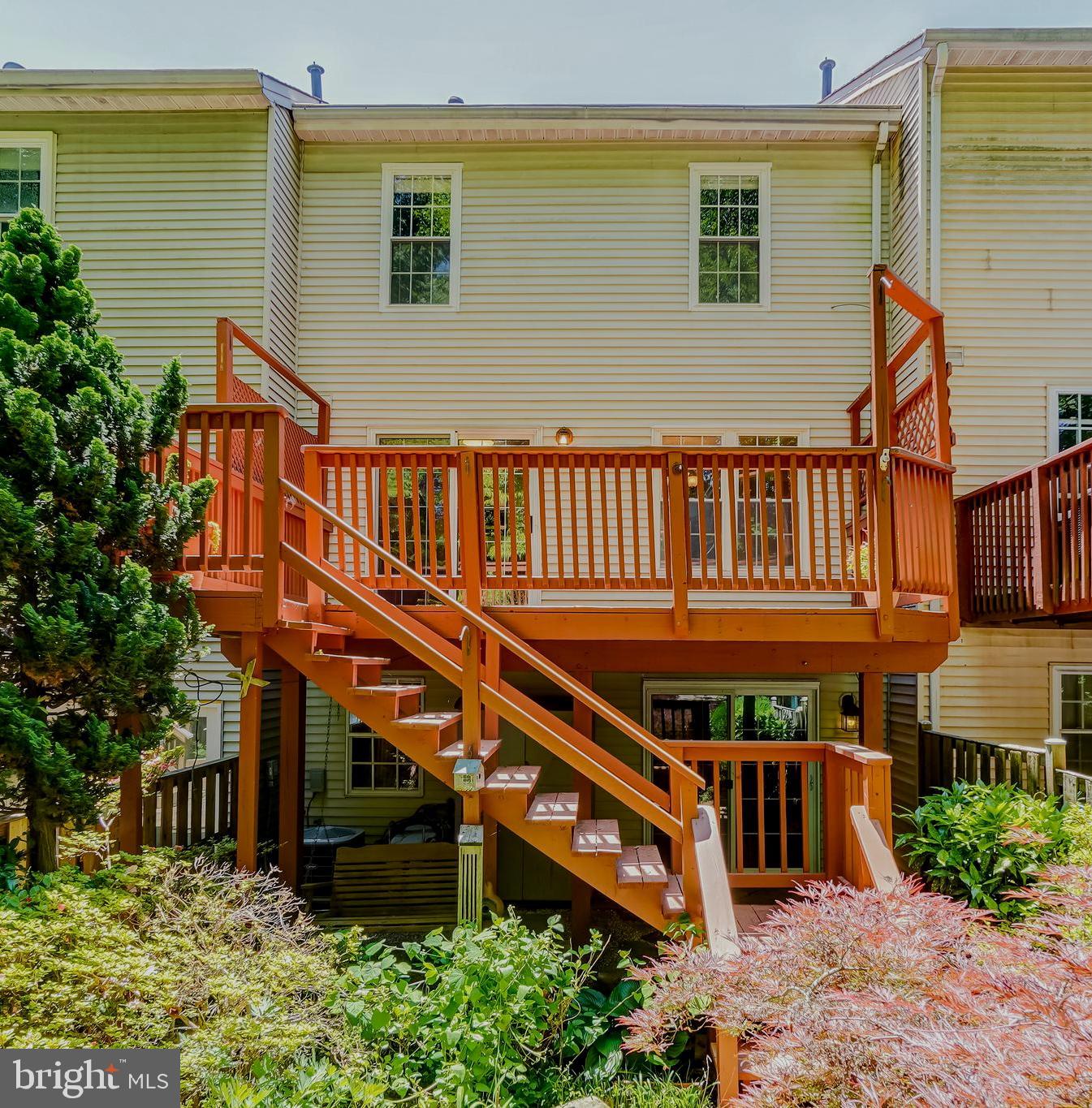614 Suffield Drive Gaithersburg, MD 20878 - Photo 22 of 22 a view of a house with a deck