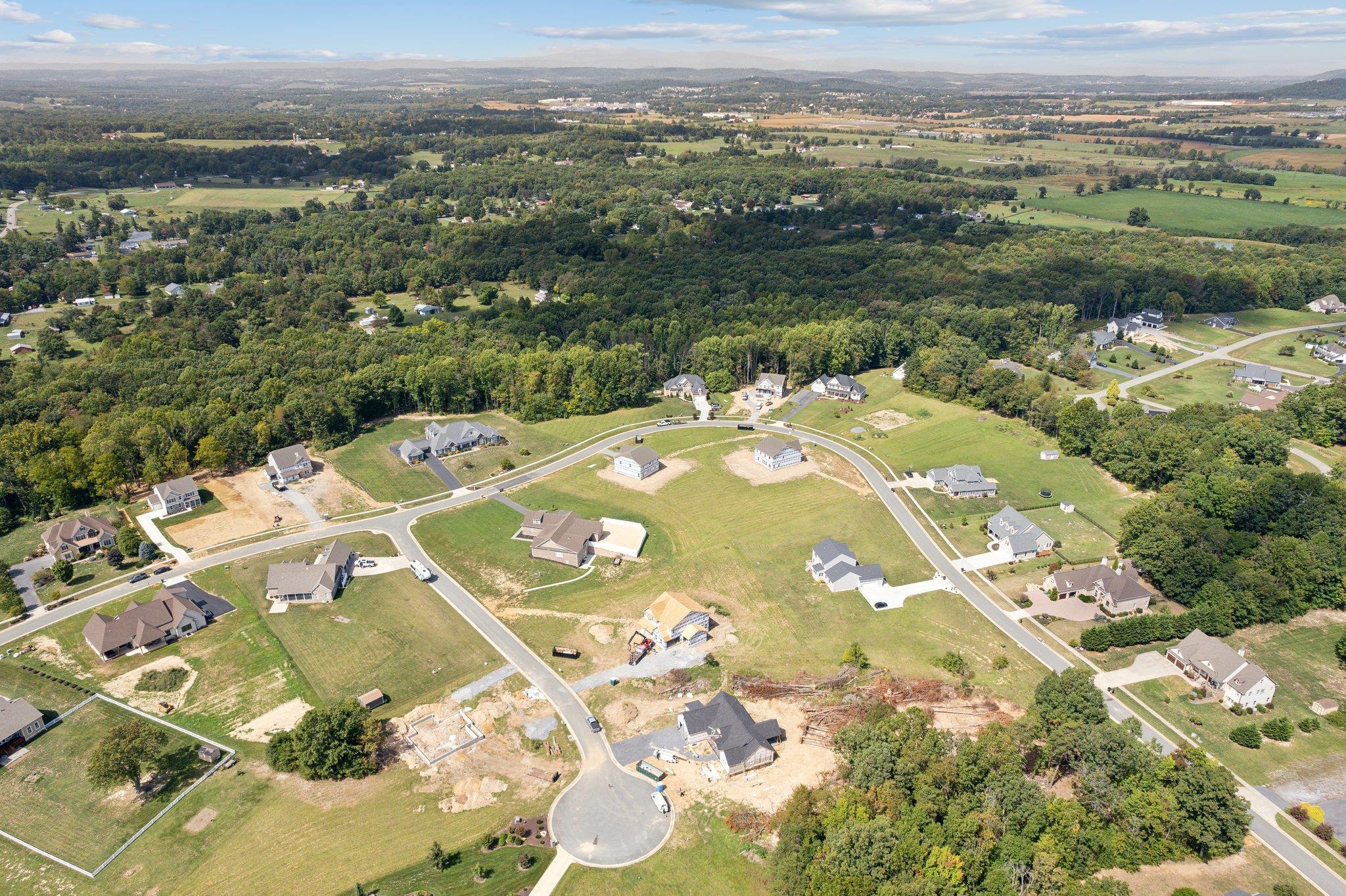 60 Jaspers Lane Stuarts Draft, VA 24477 - Photo 26 of 31 an aerial view of a house with a lake view