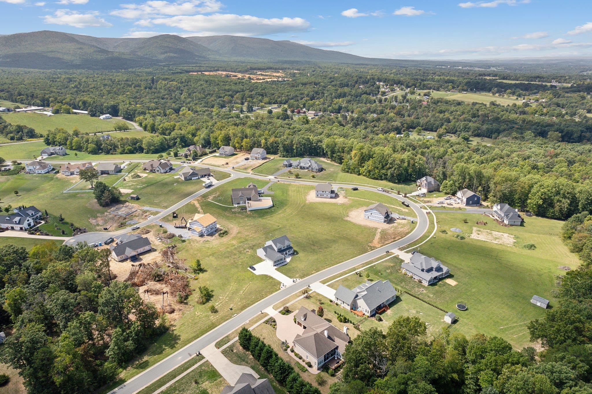 60 Jaspers Lane Stuarts Draft, VA 24477 - Photo 29 of 31 an aerial view of residential houses with outdoor space