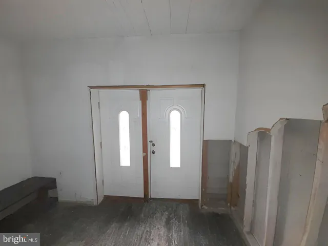 a view of a room with window