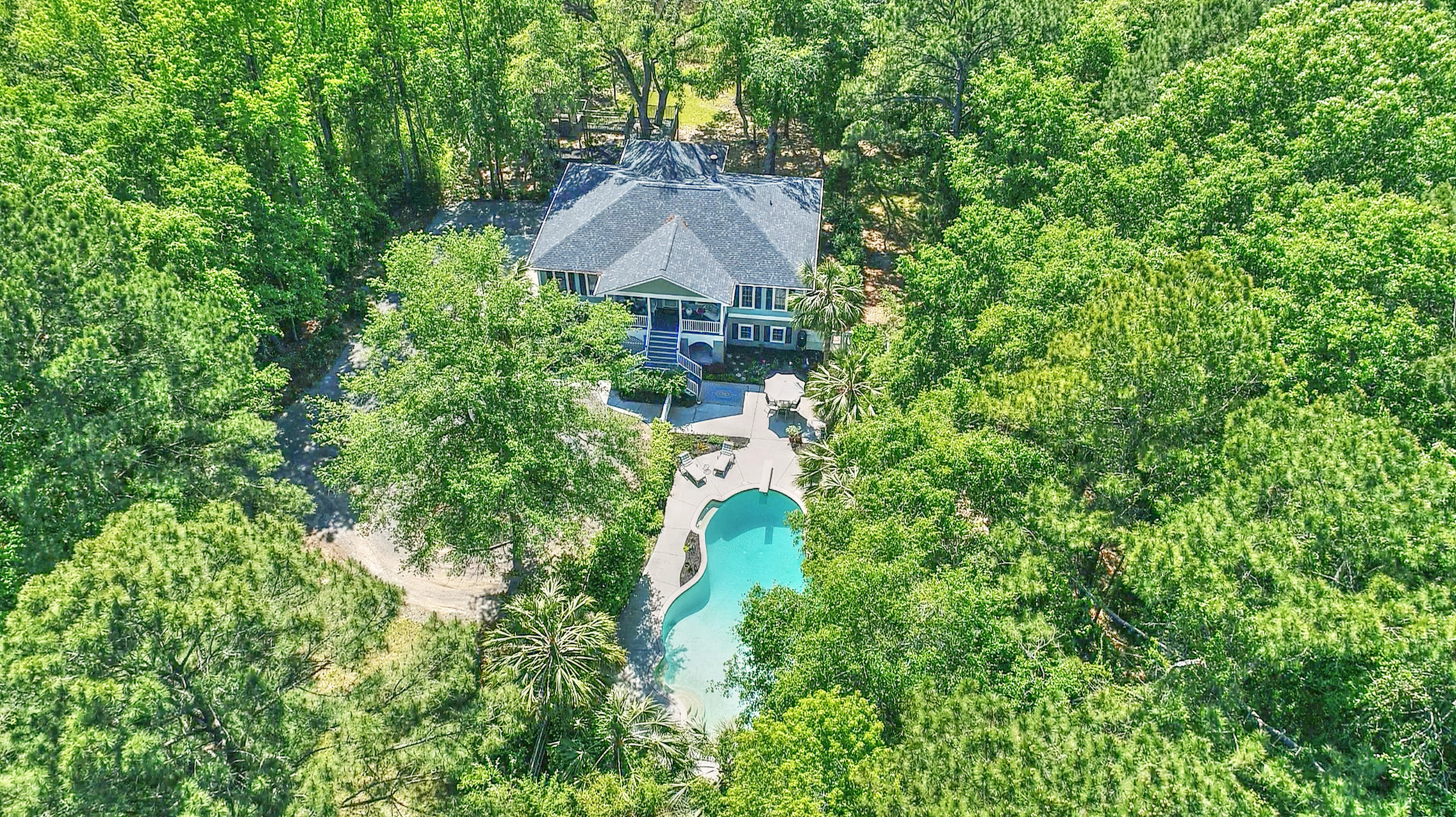 588 Main Road Johns Island, SC 29455 - Photo 3 of 58 aerial-12