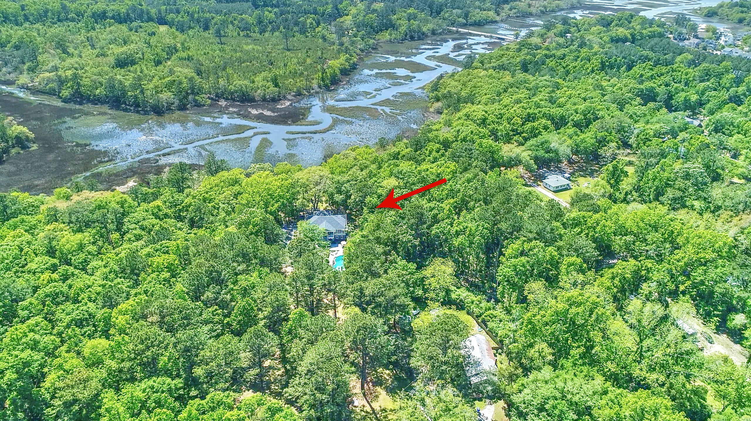 588 Main Road Johns Island, SC 29455 - Photo 4 of 58 aerial-8