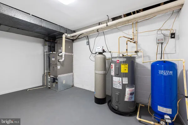 a water heater room