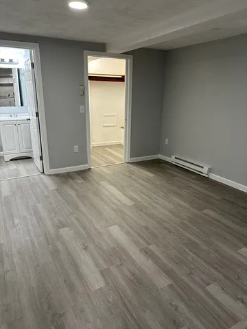 wooden floor in an empty room