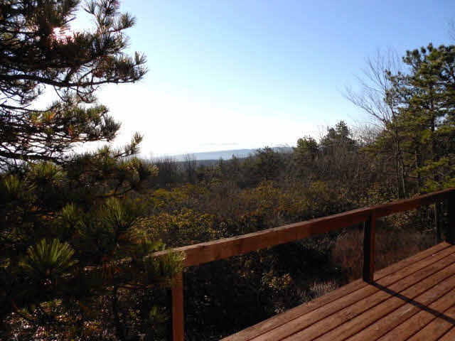 6 Kile Knob Road Franklin, WV 26807 - Photo 1 of 7 a view of balcony with wooden floor and fence