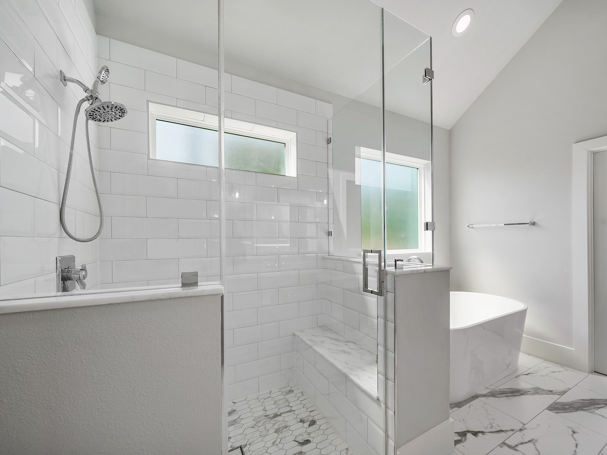 812 East 24th Street Houston, TX 77009 - Photo 26 of 36 a bathroom with a sink and a shower