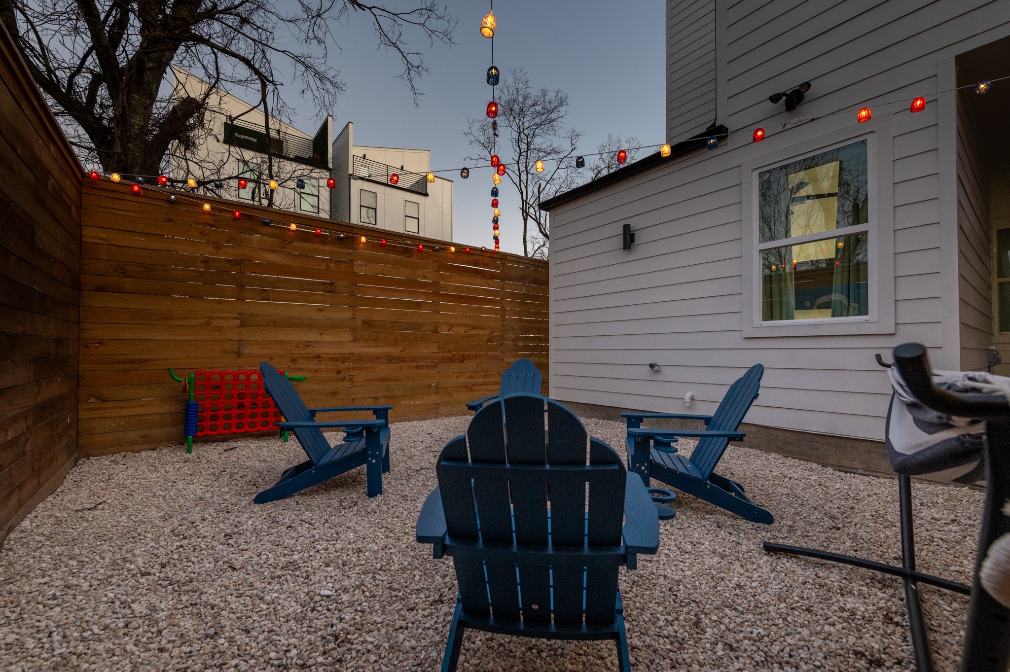 3313 Hadley Street, Unit B Houston, TX 77004 - Photo 26 of 26 a front view of a house with outdoor seating