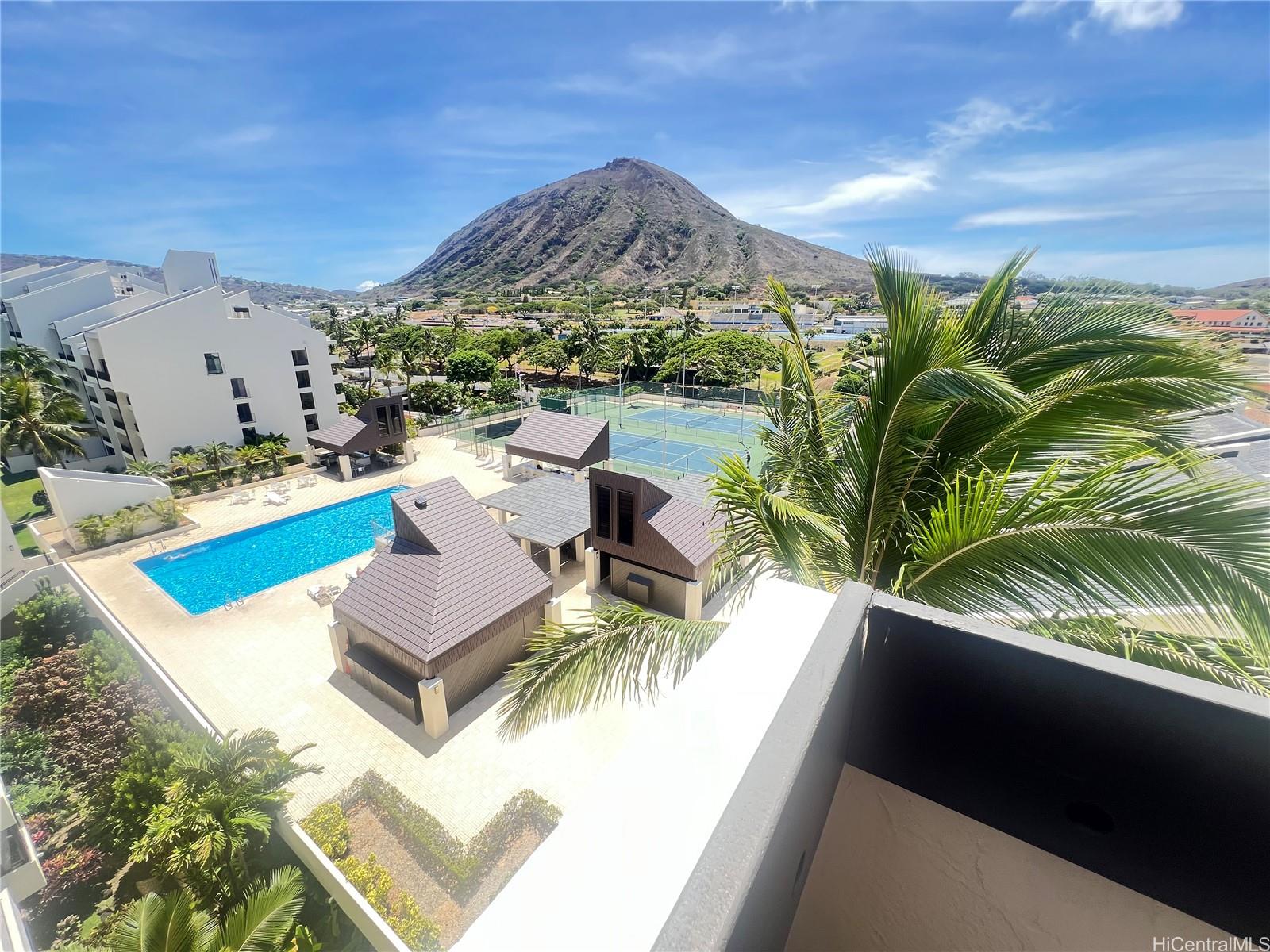 500 Lunalilo Home Road, Unit 18C Honolulu, HI 96825 - Photo 18 of 22 a view of a swimming pool with a patio