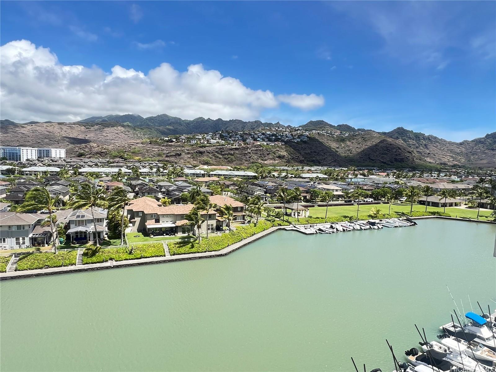500 Lunalilo Home Road, Unit 18C Honolulu, HI 96825 - Photo 20 of 22 a view of a lake with mountains in the background