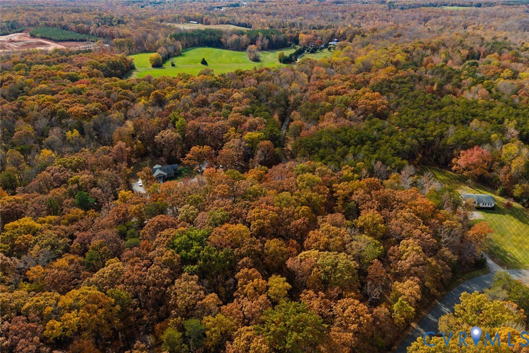 Lot 2 Maidens Road Maidens, VA 23102 - Photo 19 of 35 Drone / aerial view of a heavily wooded area