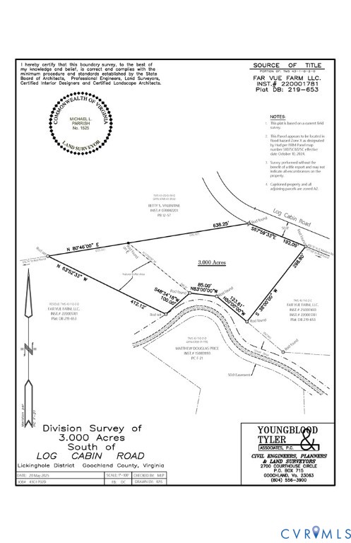 Lot 2 Maidens Road Maidens, VA 23102 - Photo 2 of 35 Survey map / technical document