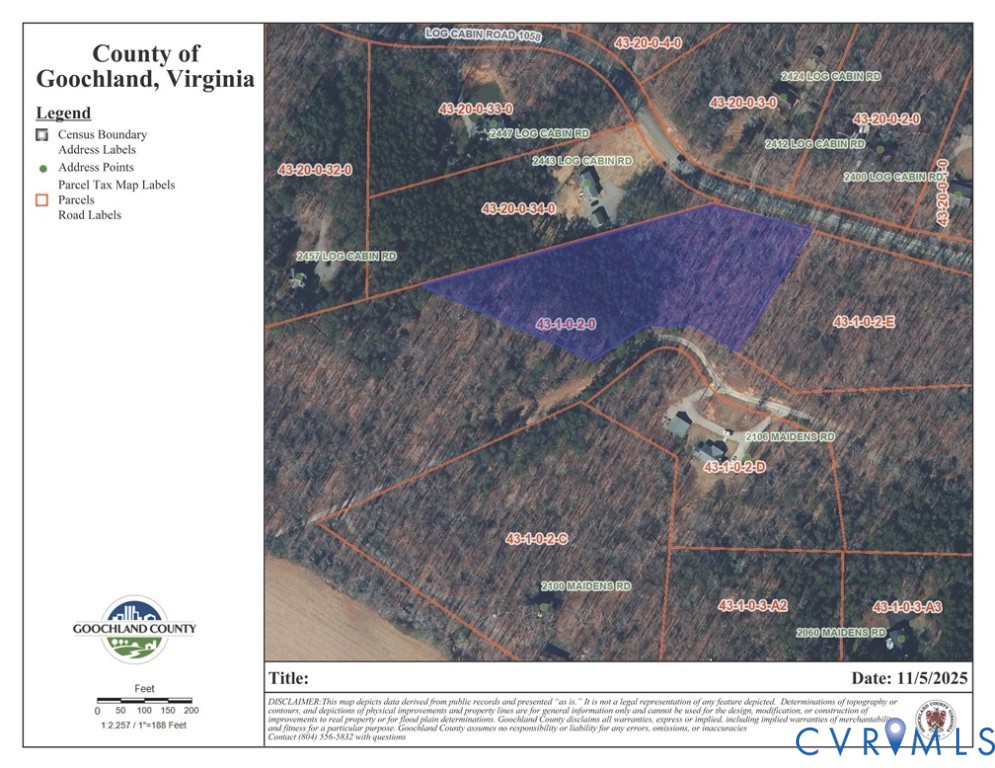 Lot 2 Maidens Road Maidens, VA 23102 - Photo 4 of 35 Map of property location