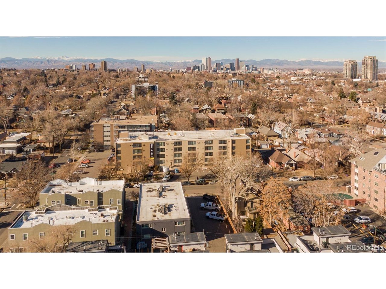 1324 Garfield Street Denver, CO 80206 - Photo 15 of 22 an aerial view of multiple house
