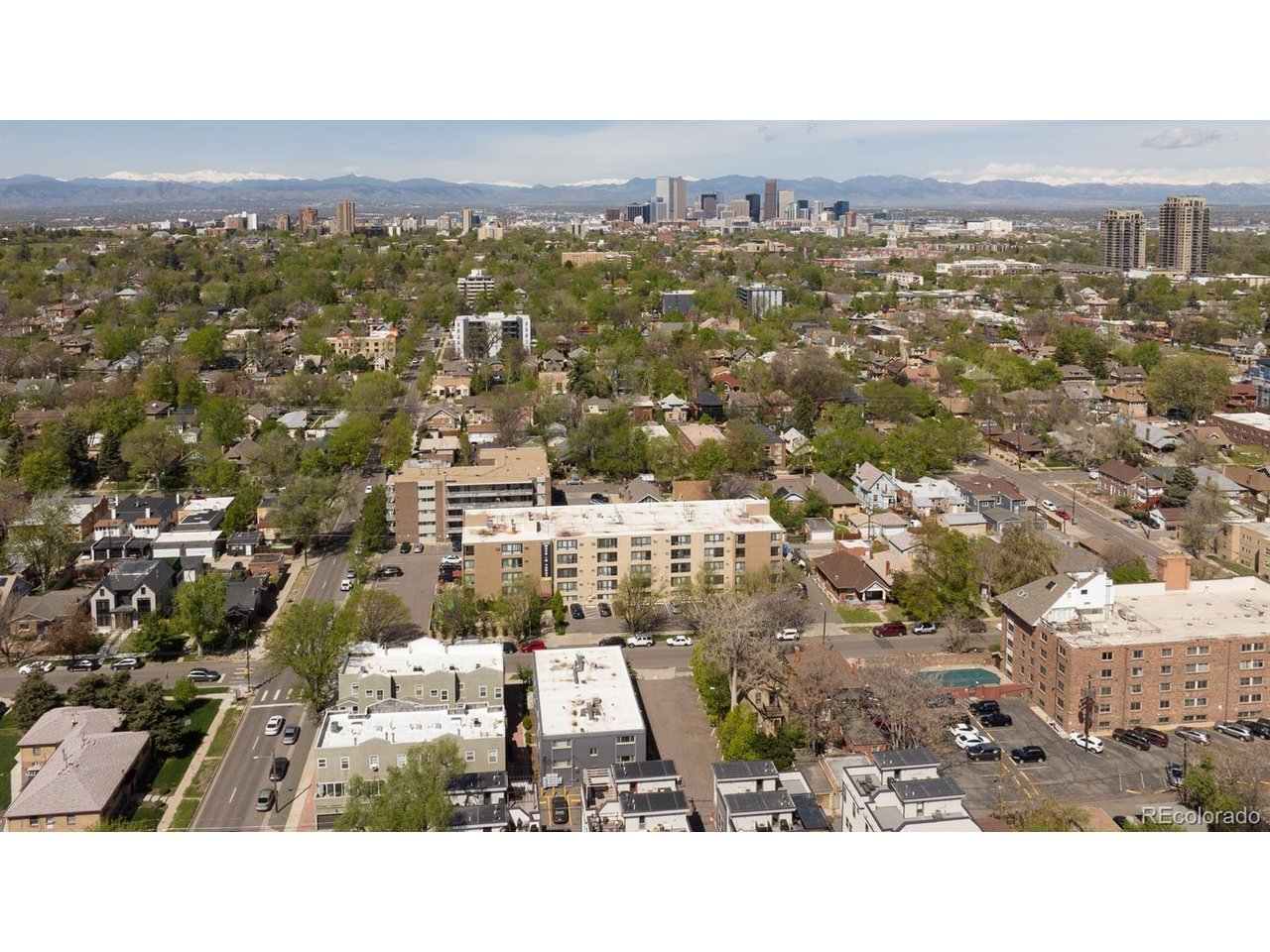 1324 Garfield Street Denver, CO 80206 - Photo 18 of 22 an aerial view of multiple house