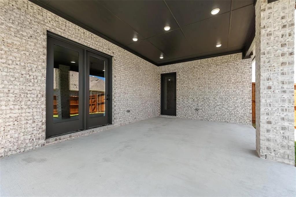 1327 Selby Road Van Alstyne, TX 75495 - Photo 31 of 32 View of patio / terrace with french doors