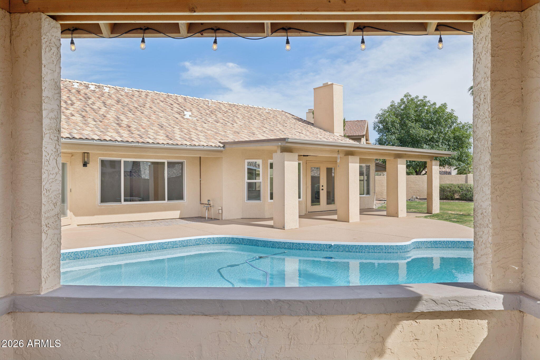 2451 East Dry Creek Road Phoenix, AZ 85048 - Photo 43 of 56 a front view of a house with a yard