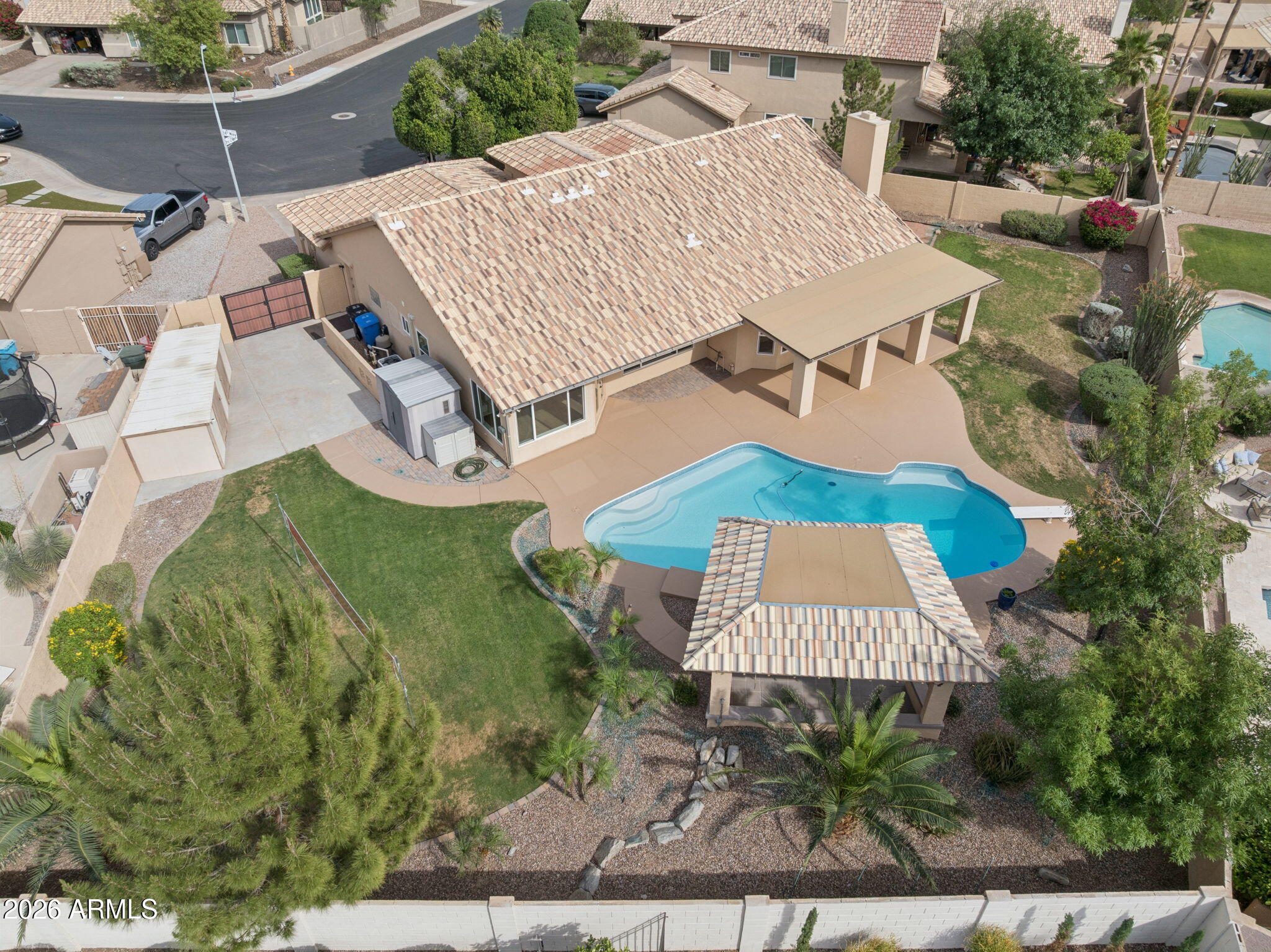 2451 East Dry Creek Road Phoenix, AZ 85048 - Photo 51 of 56 an aerial view of a house