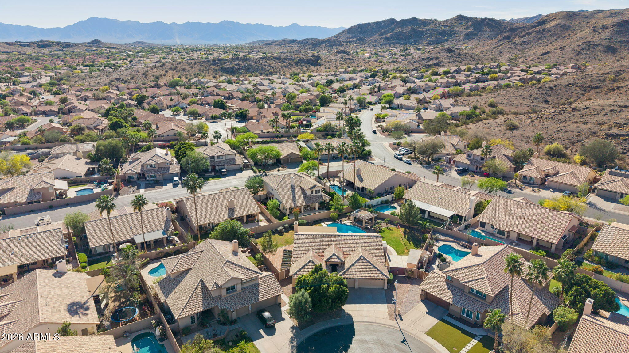 2451 East Dry Creek Road Phoenix, AZ 85048 - Photo 52 of 56 an aerial view of a city