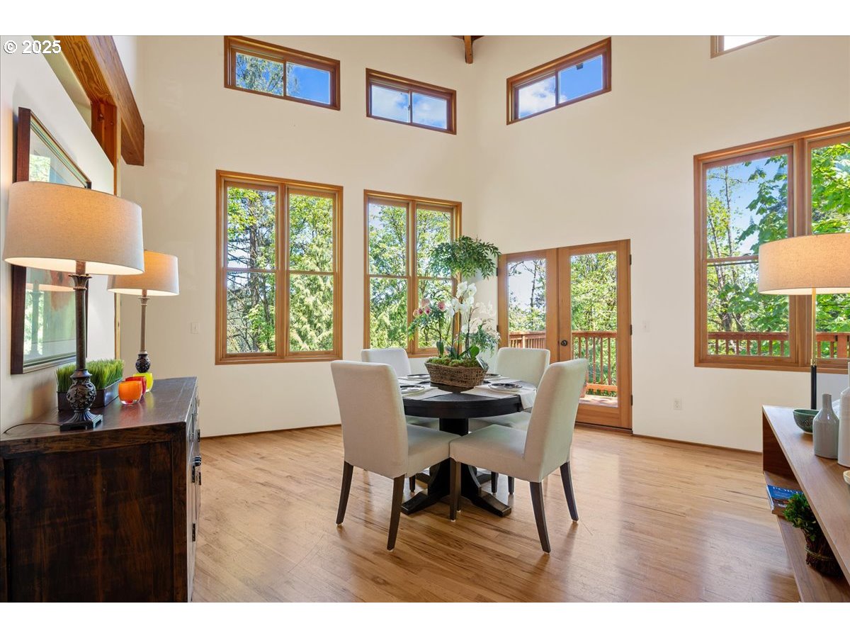 4908 Southwest Barnes Road Portland, OR 97221 - Photo 9 of 40 a dining room with furniture and window