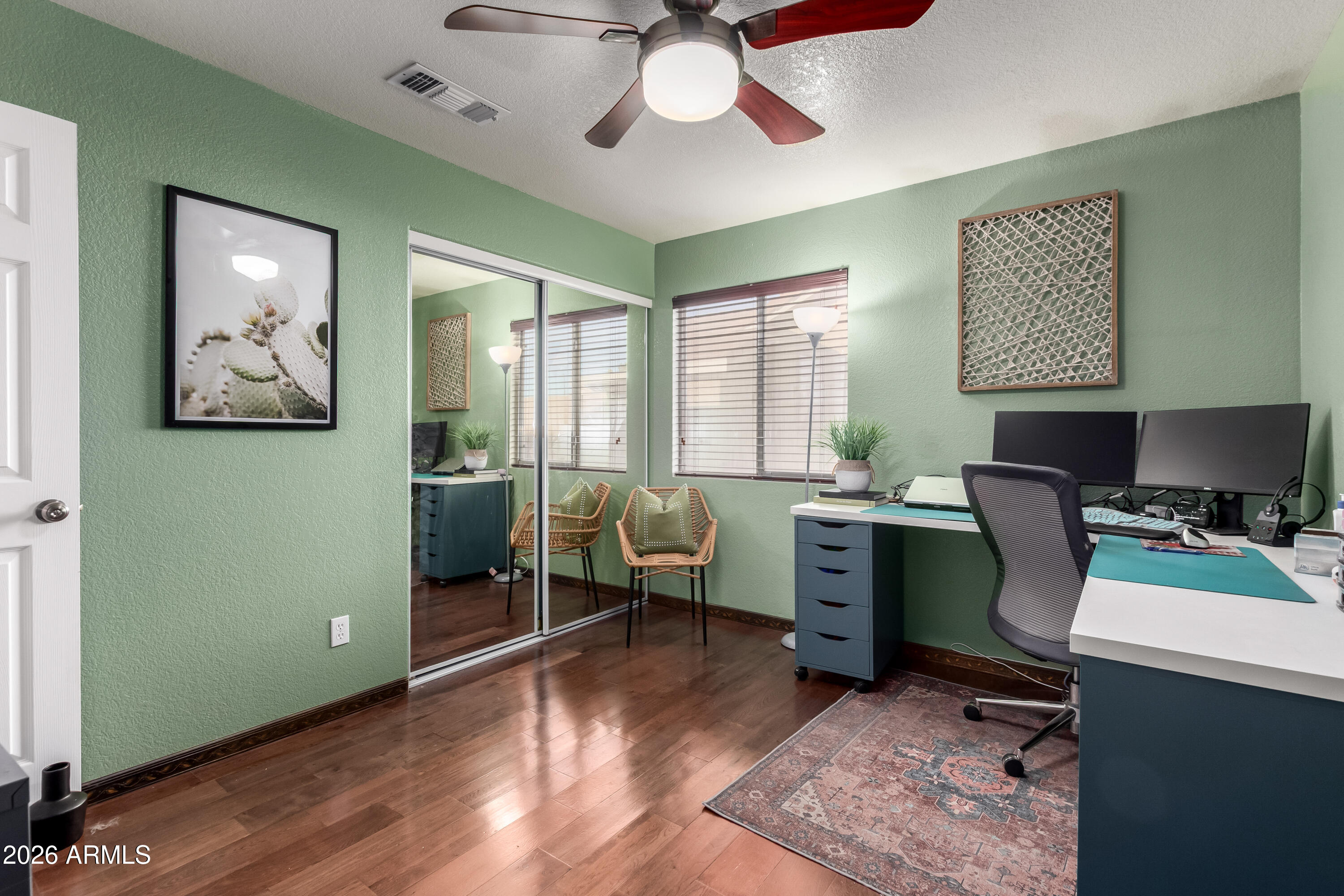 1147 North Marvin Street Gilbert, AZ 85233 - Photo 20 of 31 a workspace with furniture and window