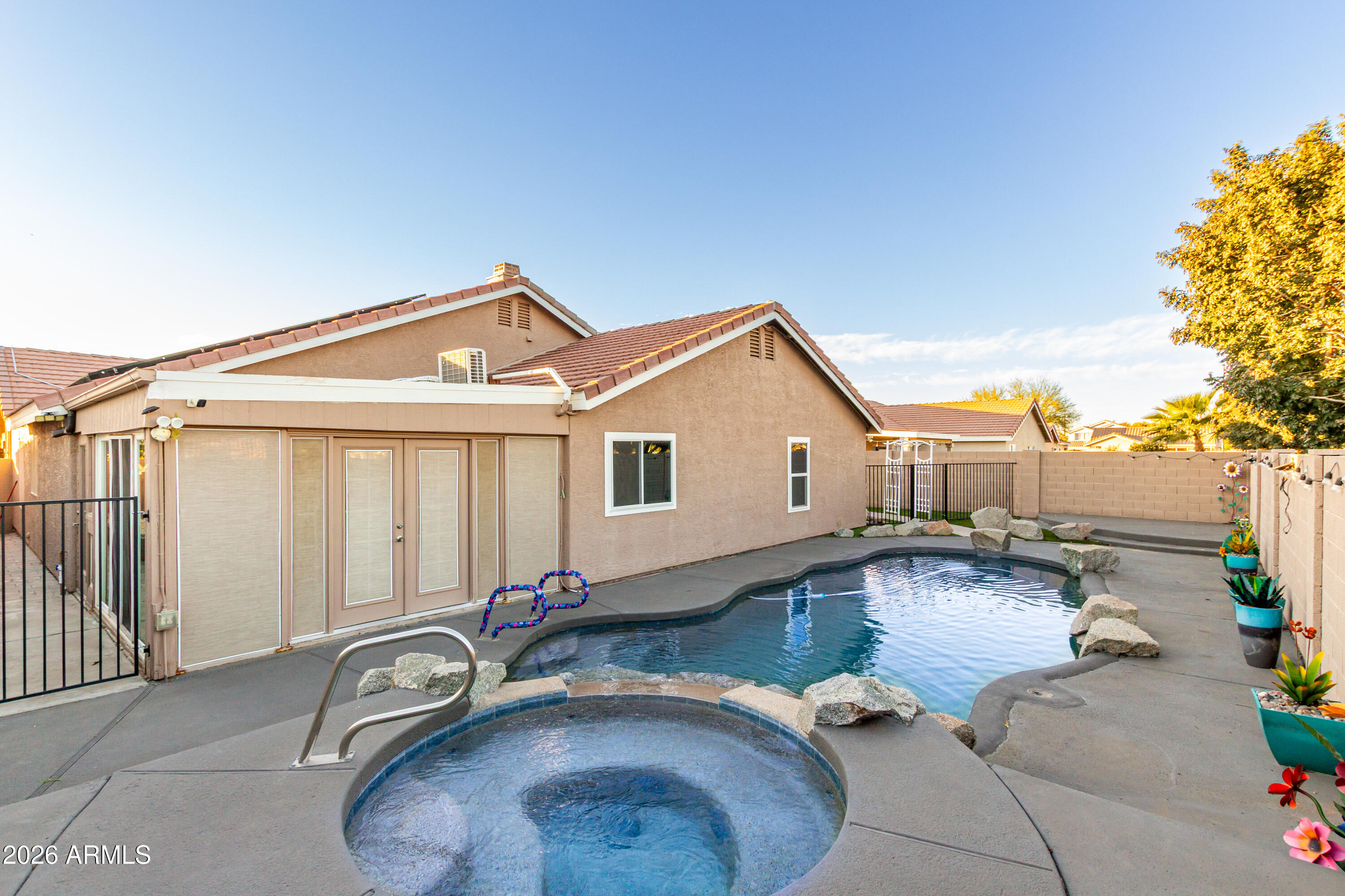 1147 North Marvin Street Gilbert, AZ 85233 - Photo 3 of 31 a house view with a backyard space