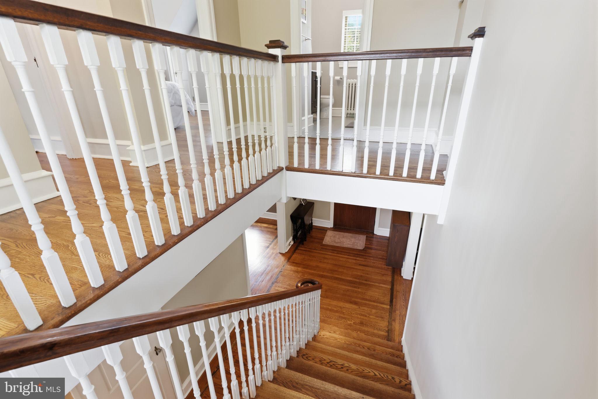 719 Winding Road Jenkintown, PA 19046 - Photo 49 of 71 Staircase looking down to Foyer