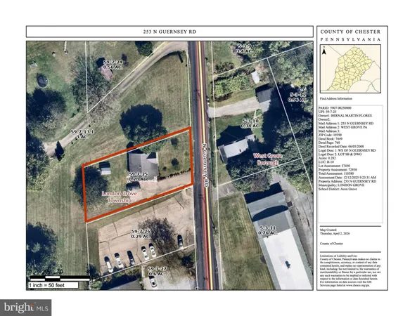 $469,900 | 253 North Guernsey Road, West Grove, PA 19390