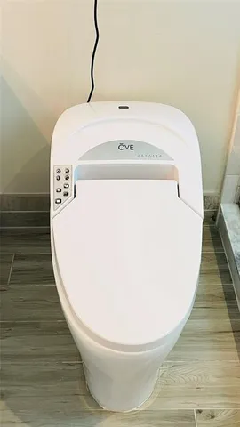 a house with trees in front of it