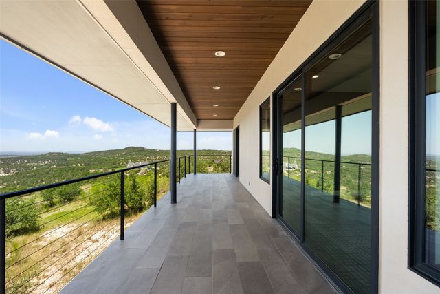 a view of an lake and mountain