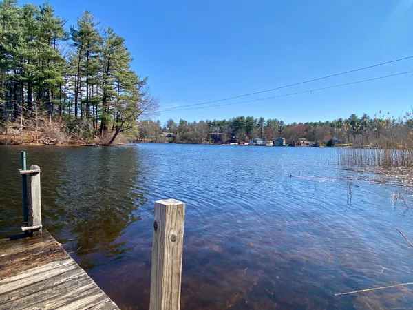 a view of a terrace with sky view