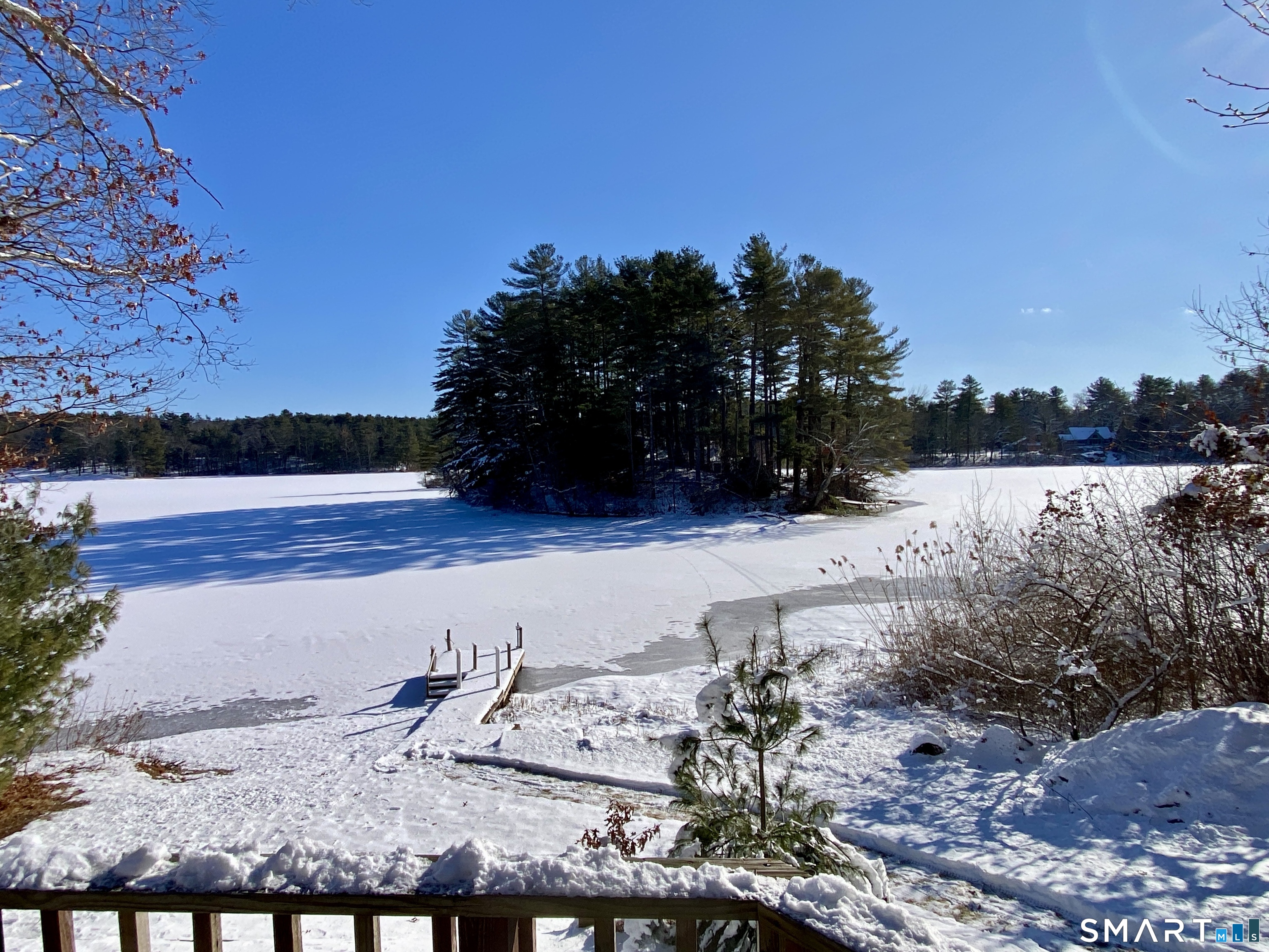 11 Wrightson Drive Thompson, CT 06277 - Photo 10 of 35 Winter View from the deck