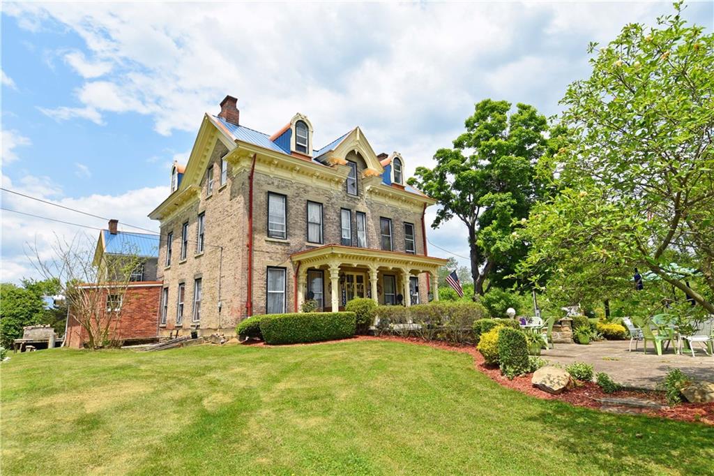1892 McClellandtown Road Adah, PA 15410 - Photo 23 of 33 a view of a big yard with plants and large trees