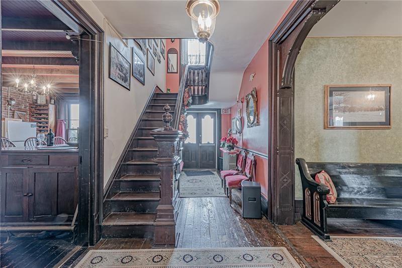 1892 McClellandtown Road Adah, PA 15410 - Photo 6 of 33 a view of entryway and hall with wooden floor