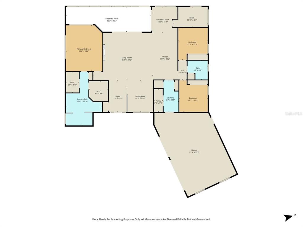18459 Southwest 66th Loop Dunnellon, FL 34432 - Photo 41 of 41 a picture of a floor plan