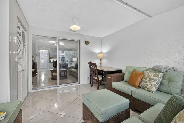 a view of a house with patio