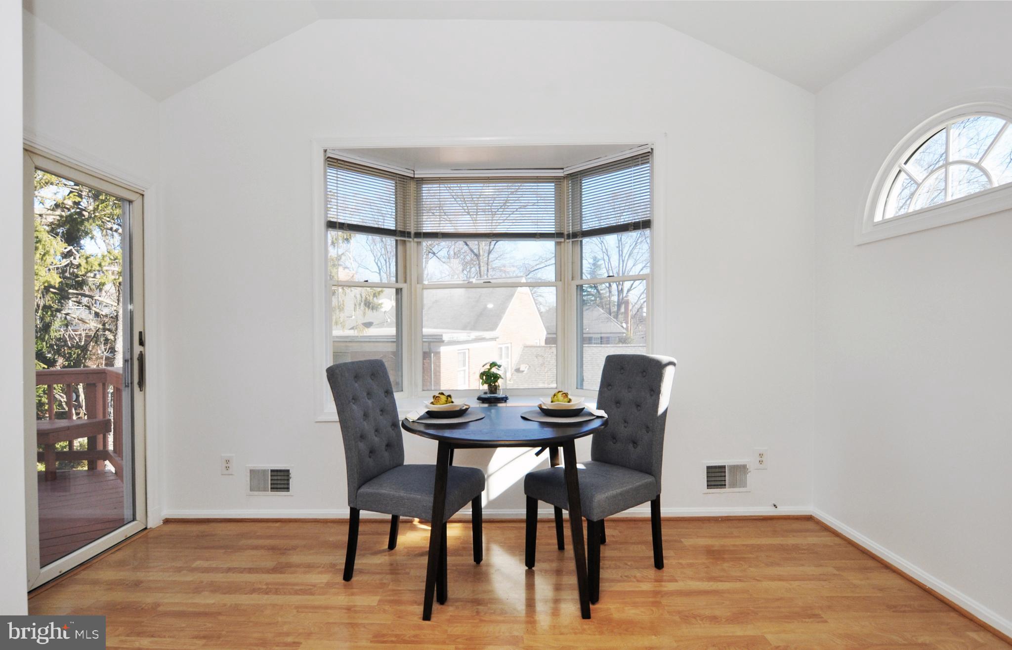 5003 Sangamore Road Bethesda, MD 20816 - Photo 14 of 33 The Breakfast Nook with bay window