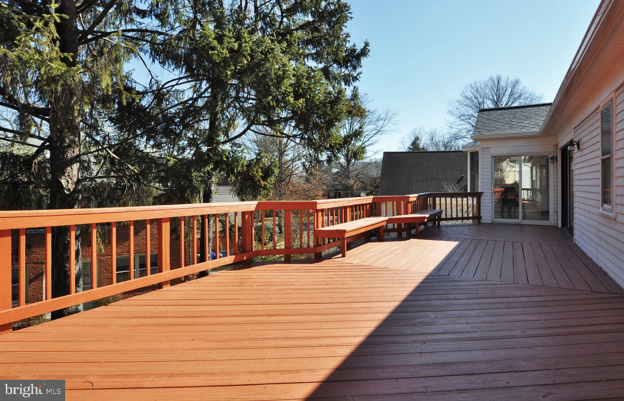 5003 Sangamore Road Bethesda, MD 20816 - Photo 15 of 33 Large Deck