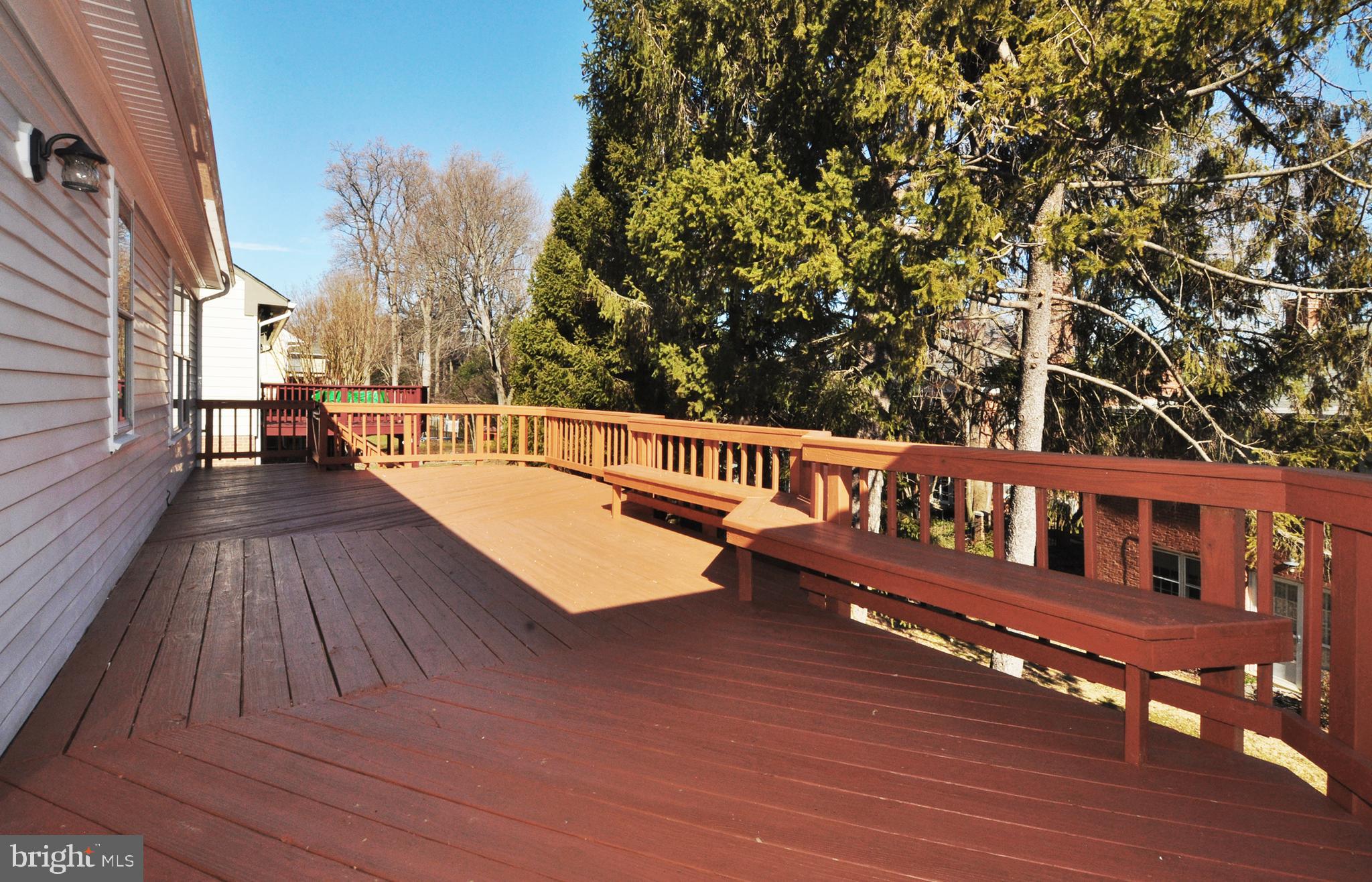 5003 Sangamore Road Bethesda, MD 20816 - Photo 16 of 33 Newly stained and sealed Deck