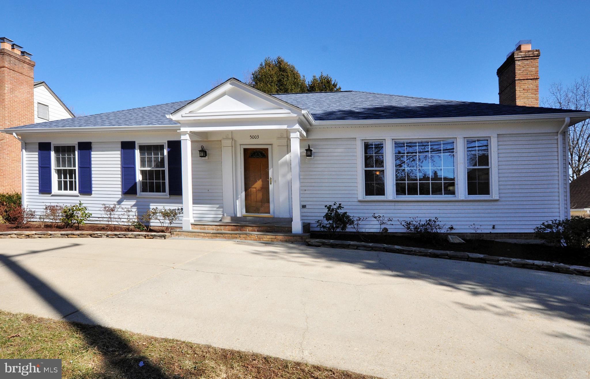 5003 Sangamore Road Bethesda, MD 20816 - Photo 2 of 33 Circular Driveway