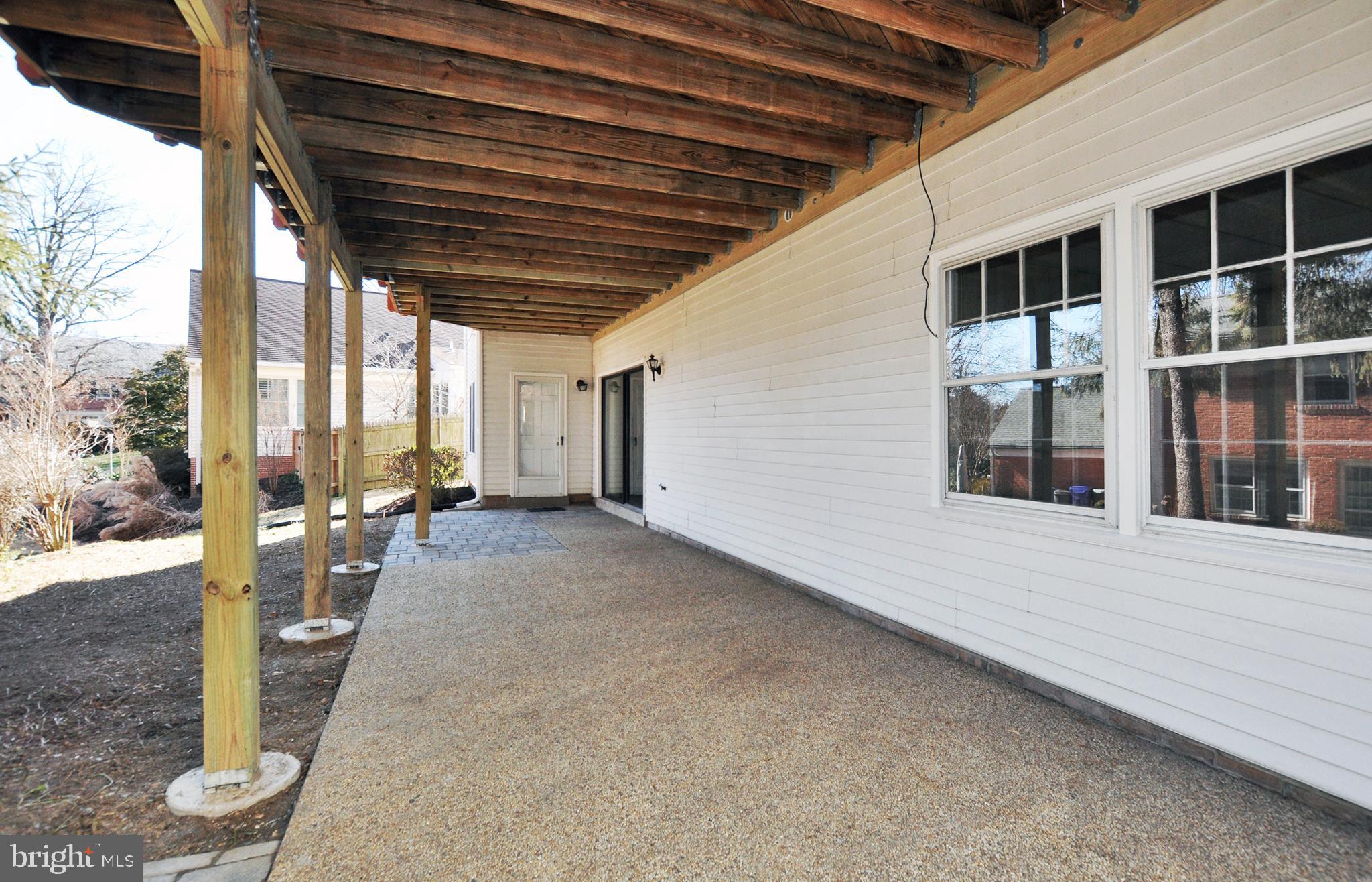 5003 Sangamore Road Bethesda, MD 20816 - Photo 29 of 33 Patio under the Deck