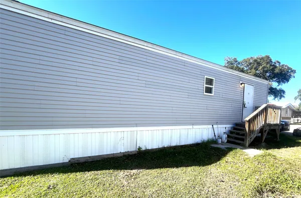 a backyard of a house