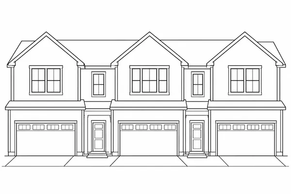 a black and white photo of a house