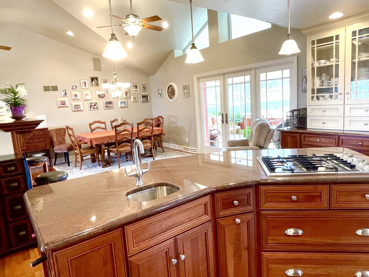 2583 East 259th Road Peru, IL 61354 - Photo 17 of 48 a kitchen with a table chairs and wooden floor