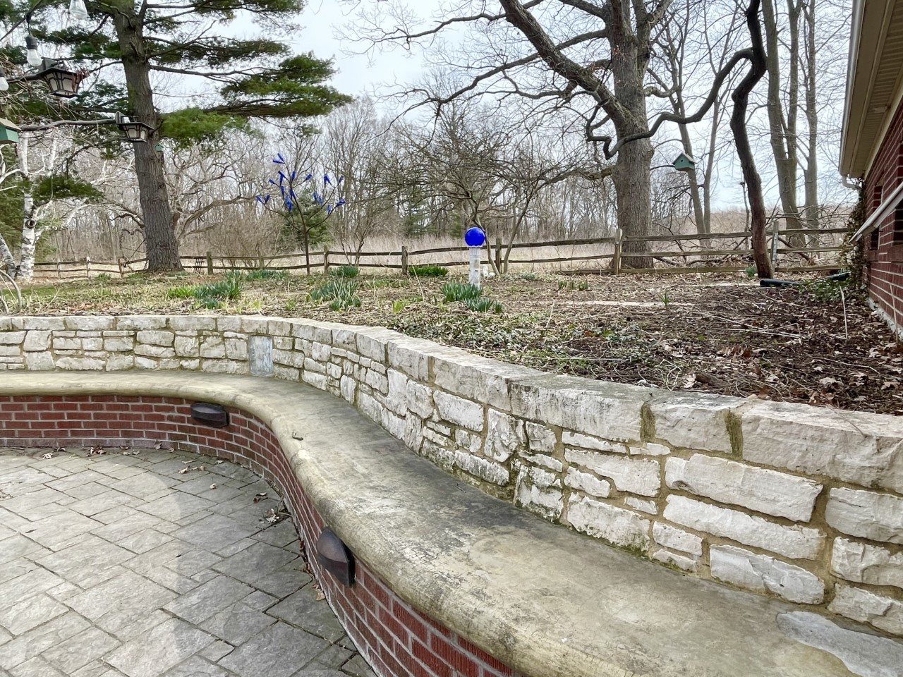 2583 East 259th Road Peru, IL 61354 - Photo 47 of 48 a view of a yard with plants and trees