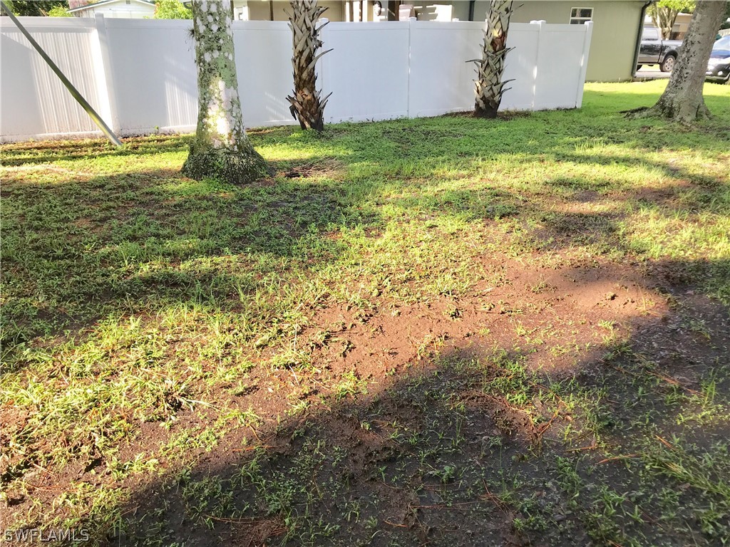 1606 Grove Avenue Fort Myers, FL 33901 - Photo 7 of 7 a backyard of a house with a yard and swimming pool